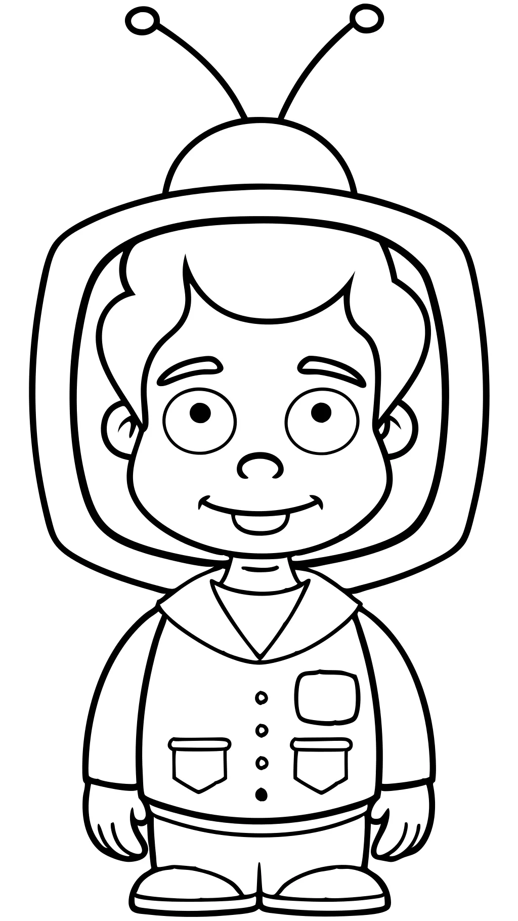 tv show coloring pages